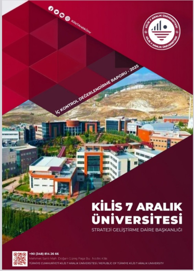 2025 Yılı İç Kontrol Değerlendirme Raporu Sitemizde Paylaşılmıştır.